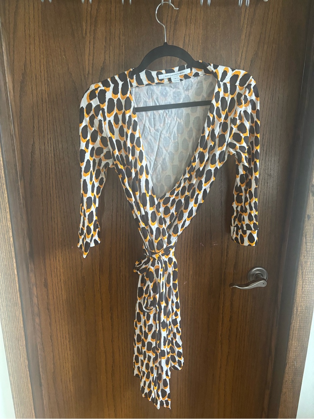 Like New Diane Von Furstenberg New Julianne Two Wrap Dress US 8